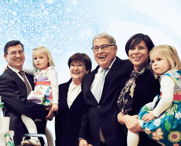 Ein Familienbild der Ille-Familie