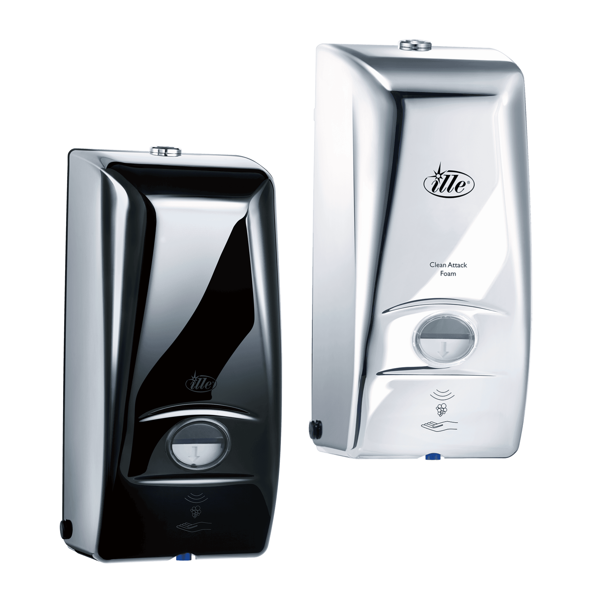 Clean Attack Foam in schwarz und chrom