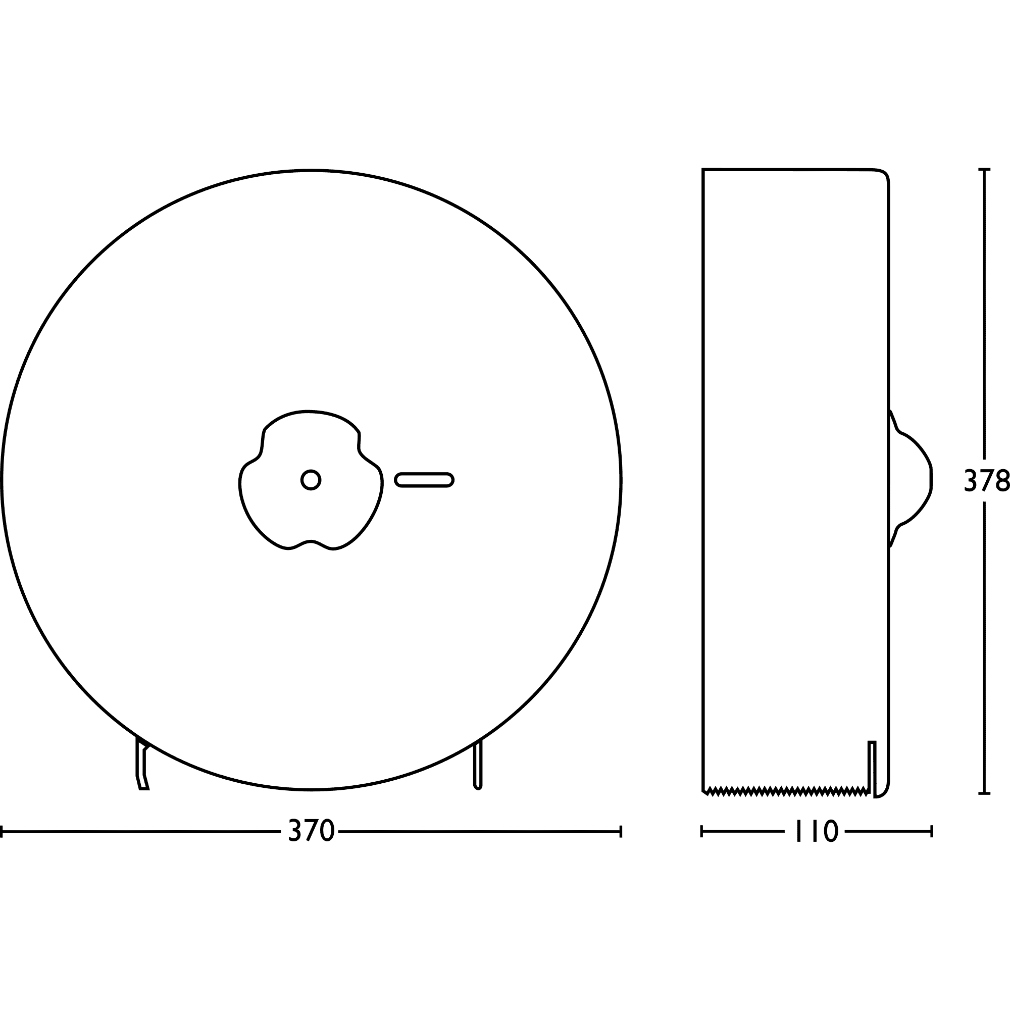 Triple Willy Zeichnung