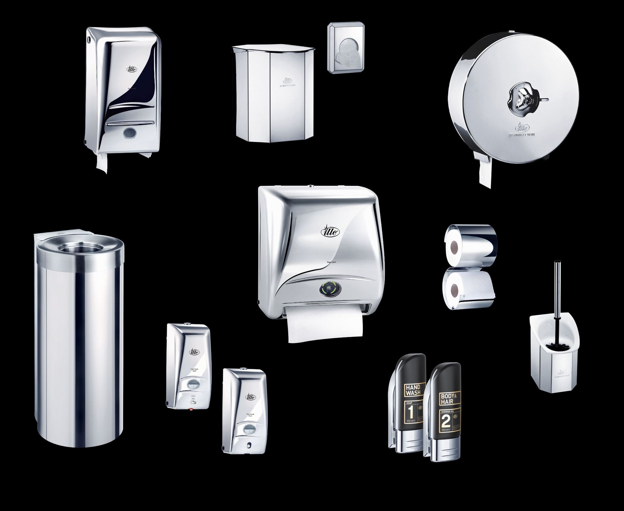 Product palette chrome