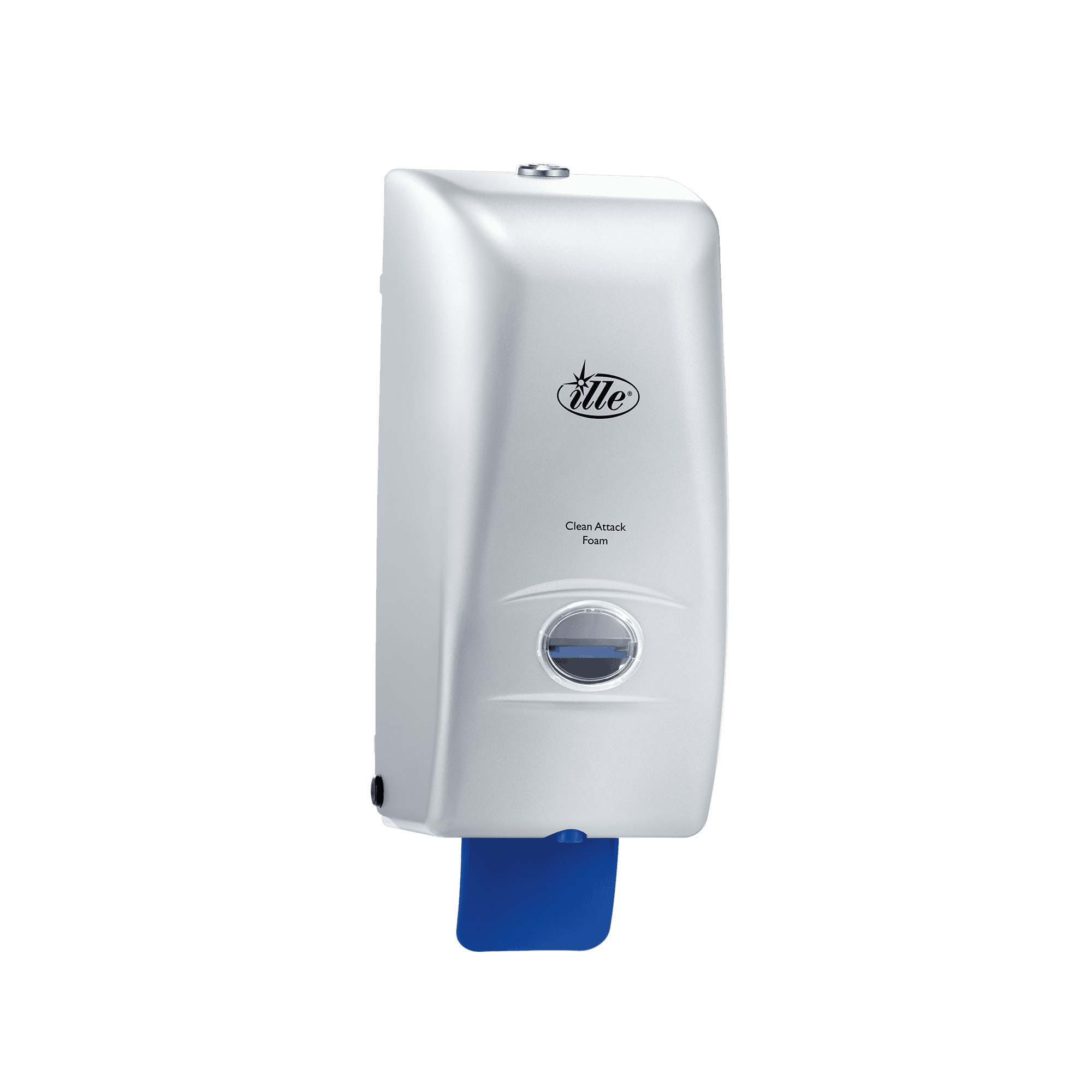 Pjenasti čistač za čišćenje s polugom u izgledu nehrđajućeg čelika