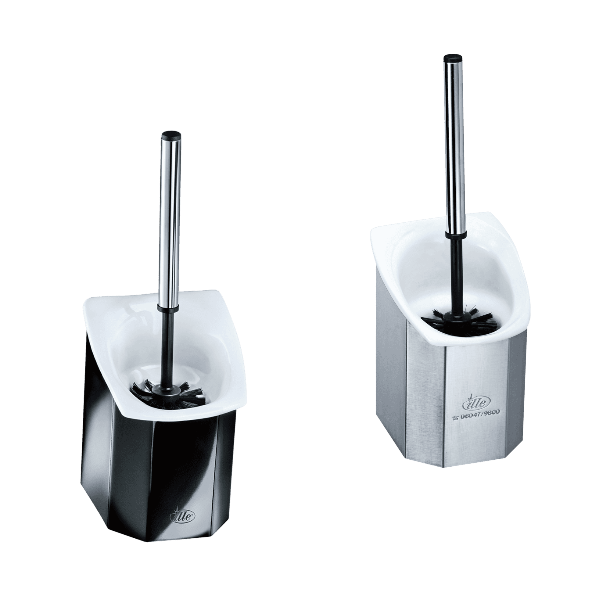 Polly Dolly u crnoj i kromiranoj boji