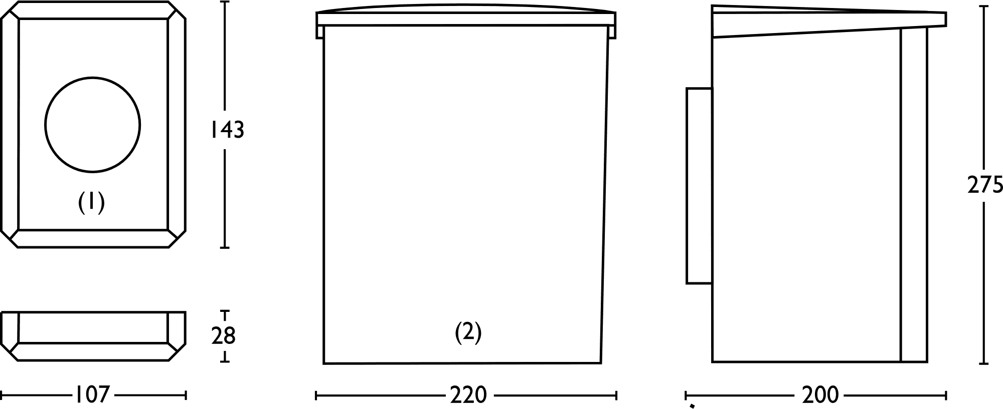 Secret Service Zeichnung