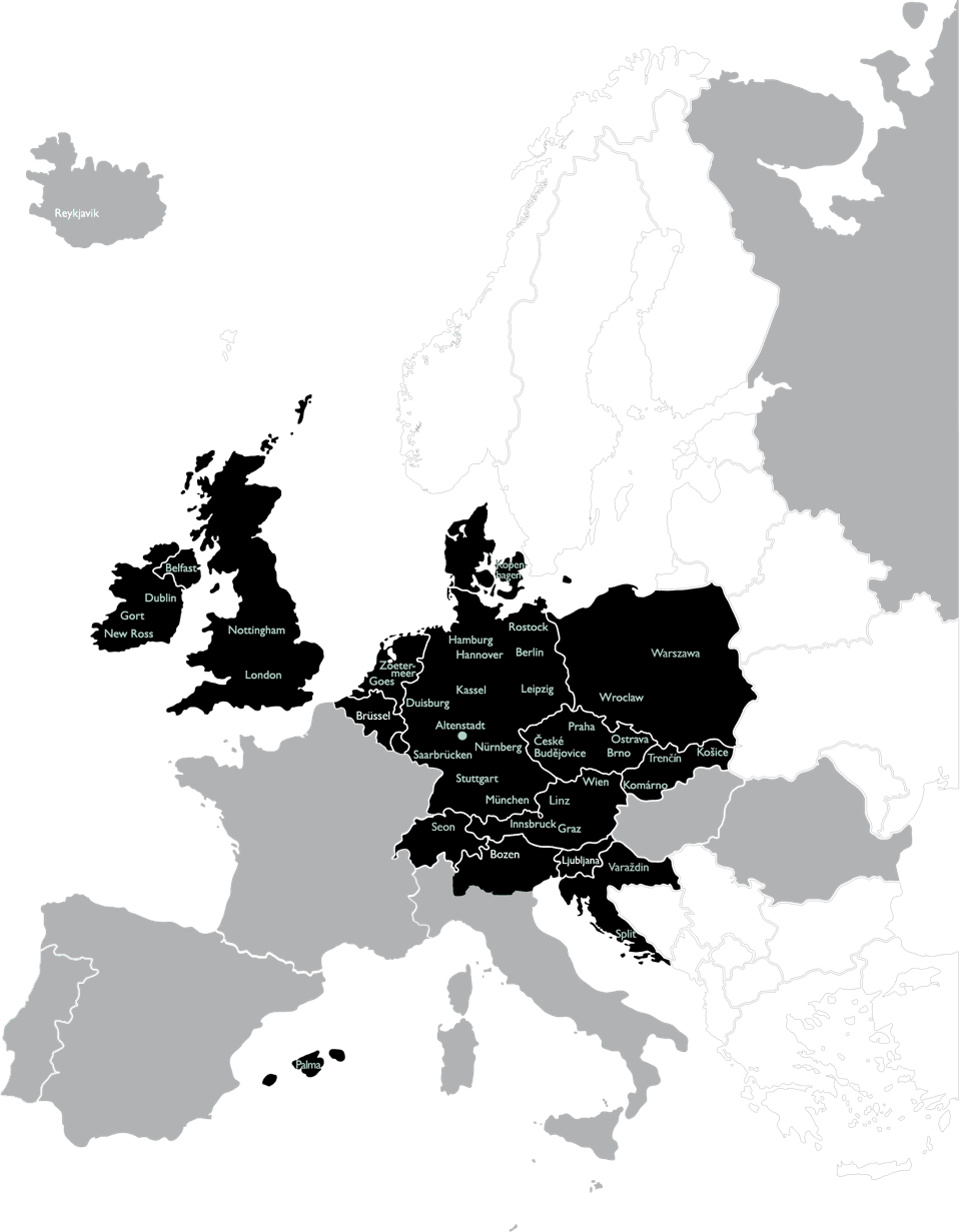 Karta Illeovih podružnica