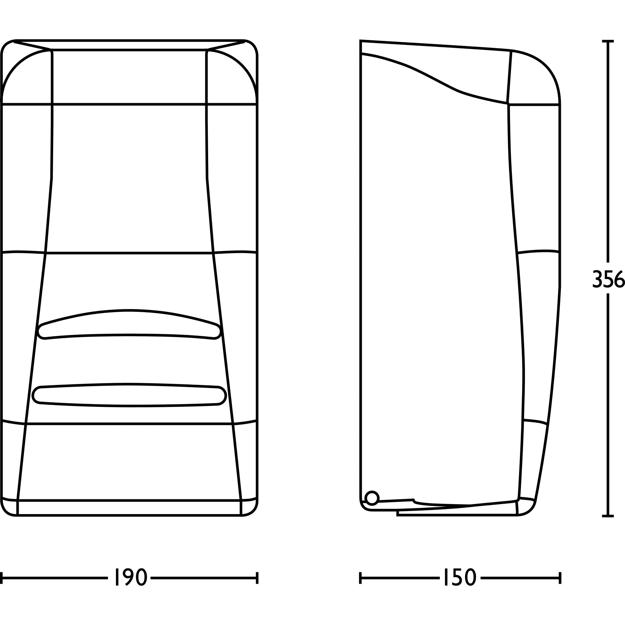 Double Willy Zeichnung